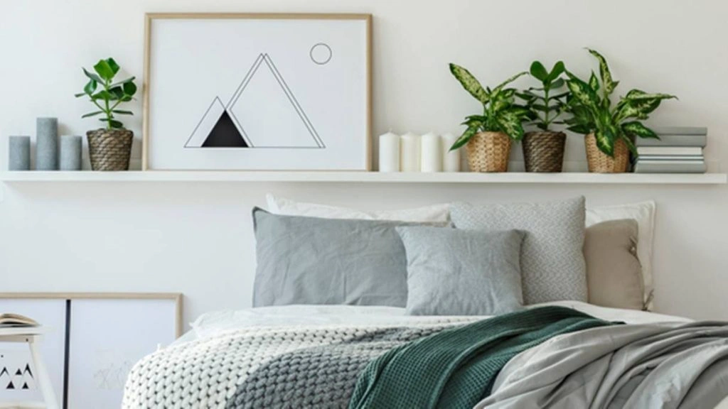 rak kamar tidur, rak gantung minimalis, rak dinding kamar tidur, rak kamar tidur multifungsi, rak minimalis untuk kamar