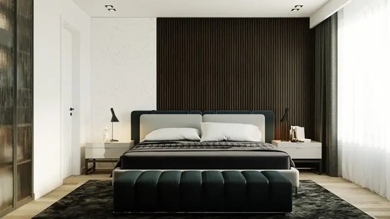 cat kamar tidur, desain kamar tidur minimalis, kamar tidur elegan, warna kamar tidur, desain kamar minimalis